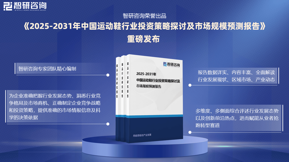 资前景研究报告（2025-2031年）千亿球友会中国运动鞋行业发展现状及投(图5)